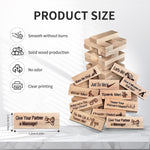 Jenga adult game