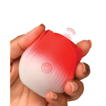 Bloomgasm Pulsing Petals Throbbing Rose Stimulator - Red