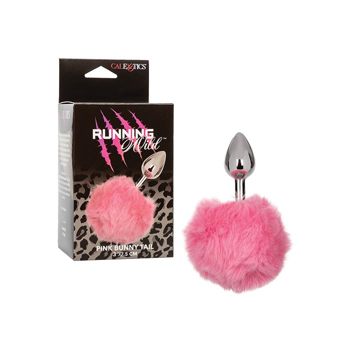 Running Wild Pink Bunny Tail Anal Probe