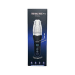 The Male Rose Pro Thrusting Rotating & Vibrating 3D Masturbator - Black