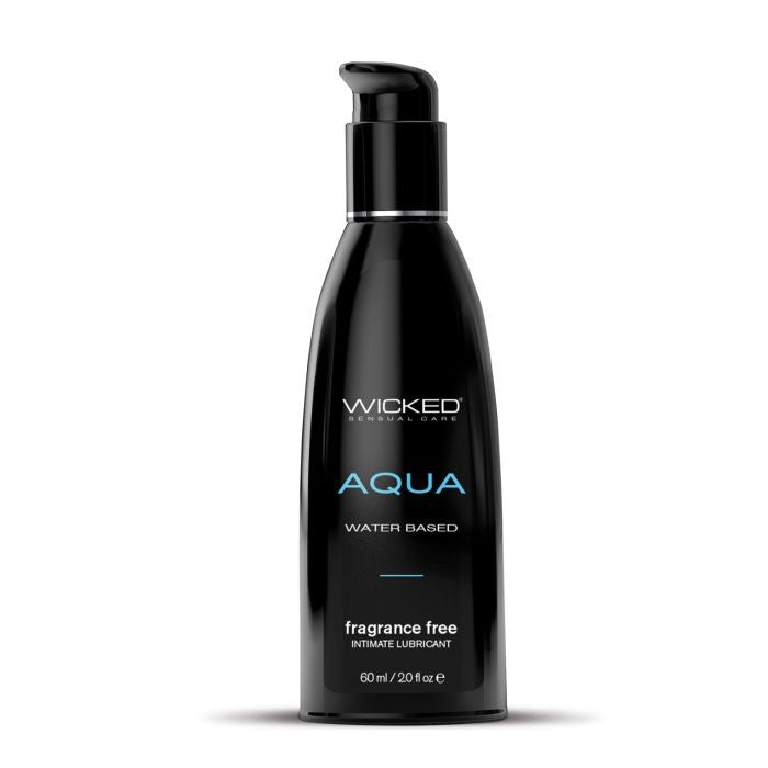Wicked Sensual Care Aqua Waterbased Lubricant - 2 oz