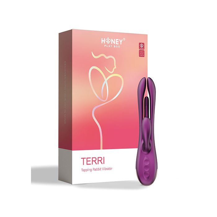 Terri App Controlled Kinky Finger Tapping Rabbit Vibrator