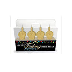 Happy Fucking Birthday FU Candle Set