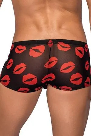 Sheer Lips Mini Short