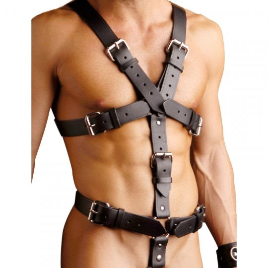 Strict Leather Body Harness- SM Code: ST591-SM