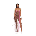 Animal Instincts Mesh Chemise &  Night gown