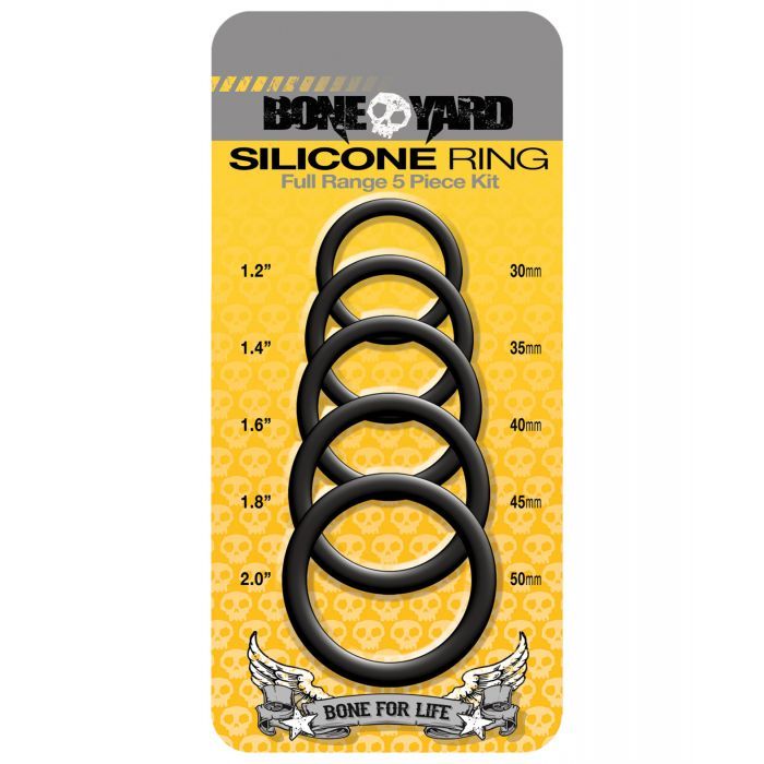 Boneyard 5 pc Silicone Ring Kit