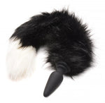 Anal Plug with Interchangeable Fox Tail