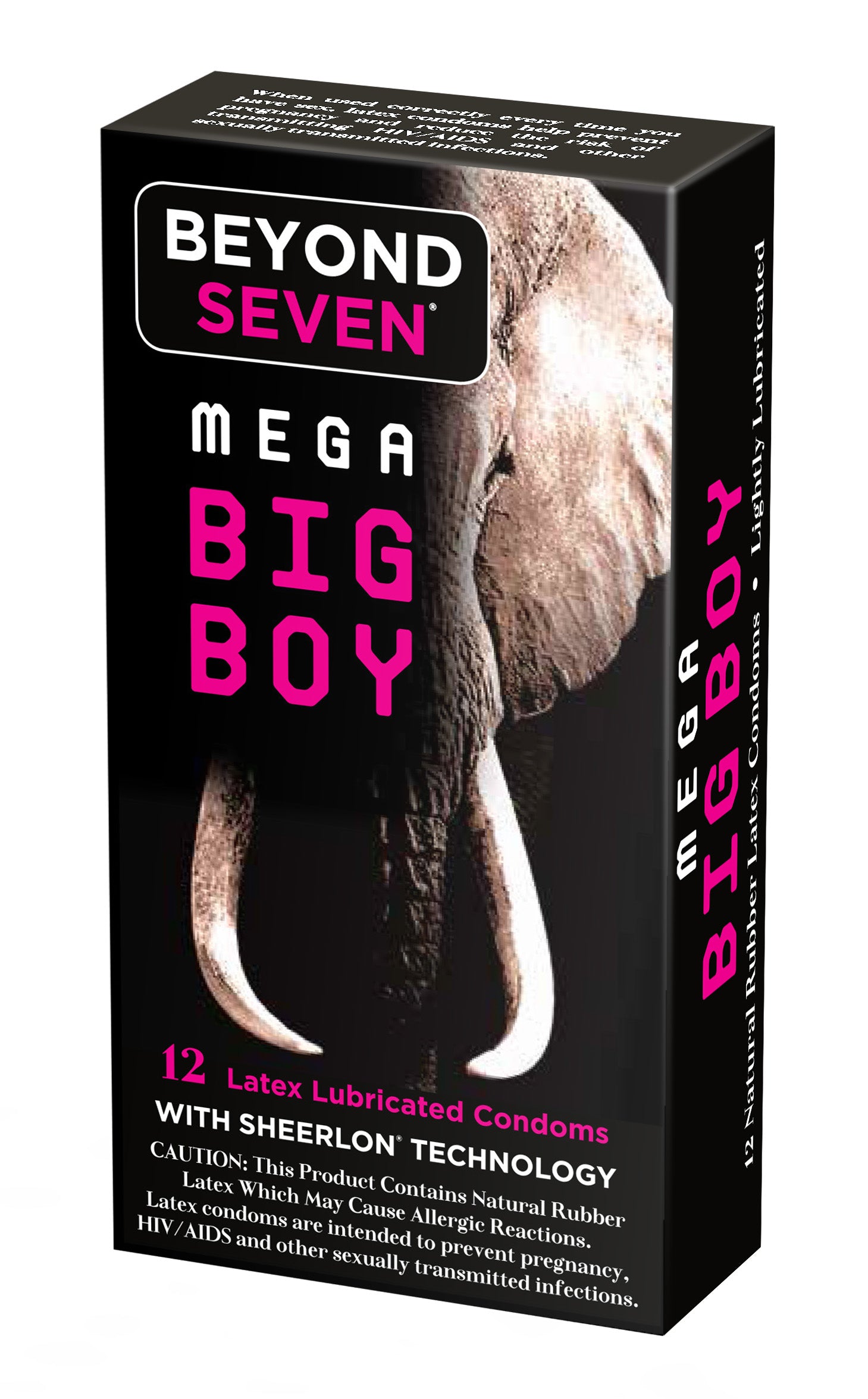 Mega Big Boy Condom XXL "Beyond Seven" 12