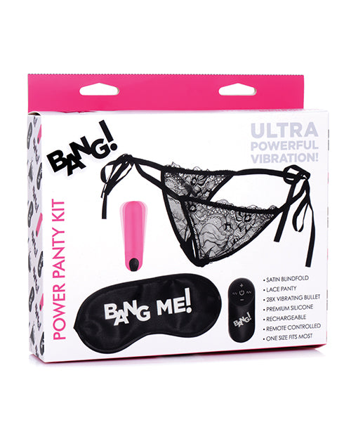 Bang! Power Panty & Blindfold Kit